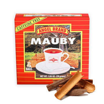 Angel Brand Mauby Bark Tea Bags 25 – Natural Herbal Mauby Tea For Digestion & Natural Remedies