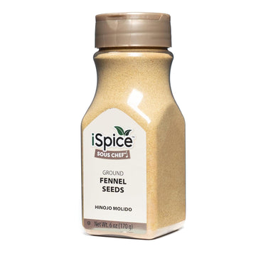 iSpice - GROUND FENNEL SEED POWDER 6oz (170g) (Ground)