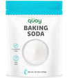 Quay Naturals Pure Baking Soda 1lb - Aluminum-Free, Food-Grade, Multi-Purpose - For Baking, Cleaning & Deodorizing - Vegan, Glut
