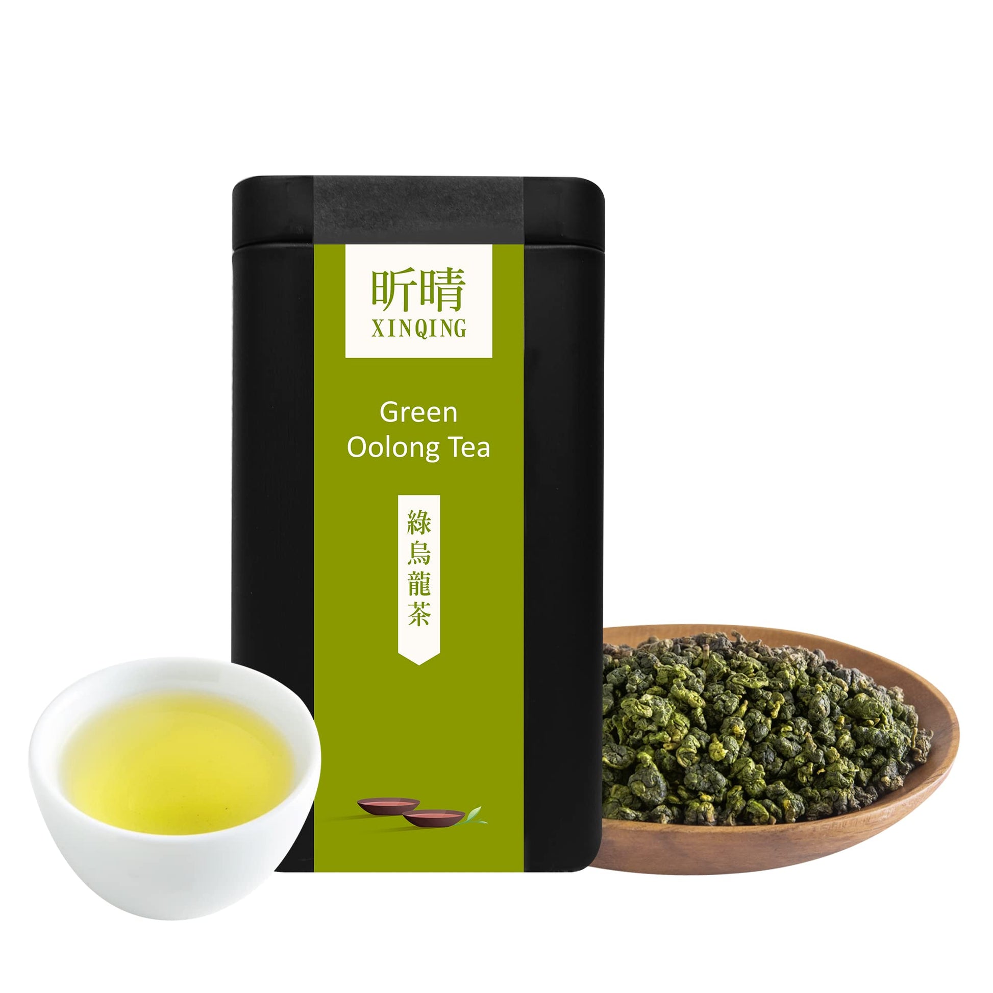 XINQING Taiwan Green Oolong Tea, High Mountain, 150g/5.3oz, Pack of 1