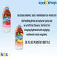 Snapple Zero Sugar Variety Pack All Natural Iced Tea 16 Fl Oz Plastic Bottles 16 Pack + 15 Sugarcane Disposable Straws By Kool8S