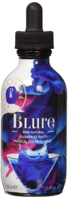 The Wild Hibiscus Flower Company Blure Flower Extract - 3.4 Fl Oz Bottle (Pack of 2) - Blue, Pink