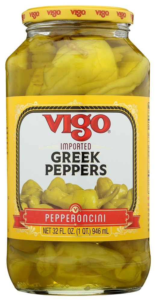 Vigo : Peppers  Greek  32 Oz