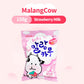 COELO Strawberry Milk Chewy Candy, 5.5oz (158g), Soft Fruit Flavor, Individual Wrapped K-Snack, On-The-Go