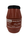 Krinos Kalamata Olives Halves, 4.4 lb, Mediterranean Delicacy, Perfect for Salads and Tapas