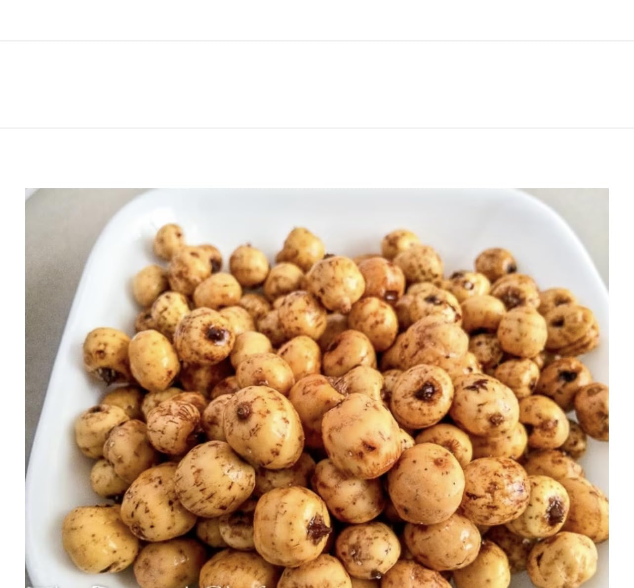 Generic Whole Raw Tiger Nuts for Keto | Organic, Gluten Free, Sun Dried | 8 oz (18.59 cm) | Model UV-7M76-1BES