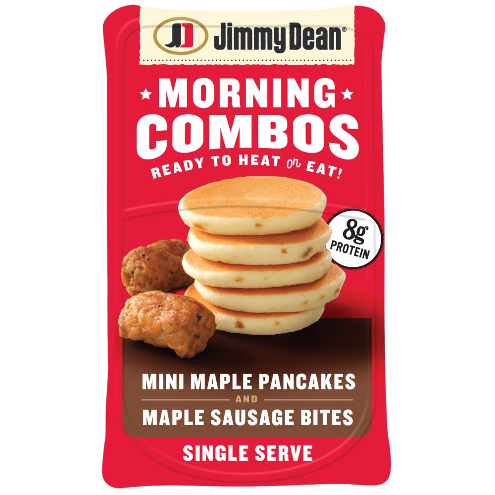 Jimmy Dean Morning Combos, Mini Maple Pancakes And Maple Sausage Bites, 3.27 Oz