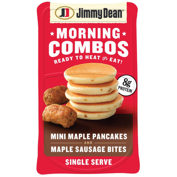 Jimmy Dean Morning Combos, Mini Maple Pancakes And Maple Sausage Bites, 3.27 Oz