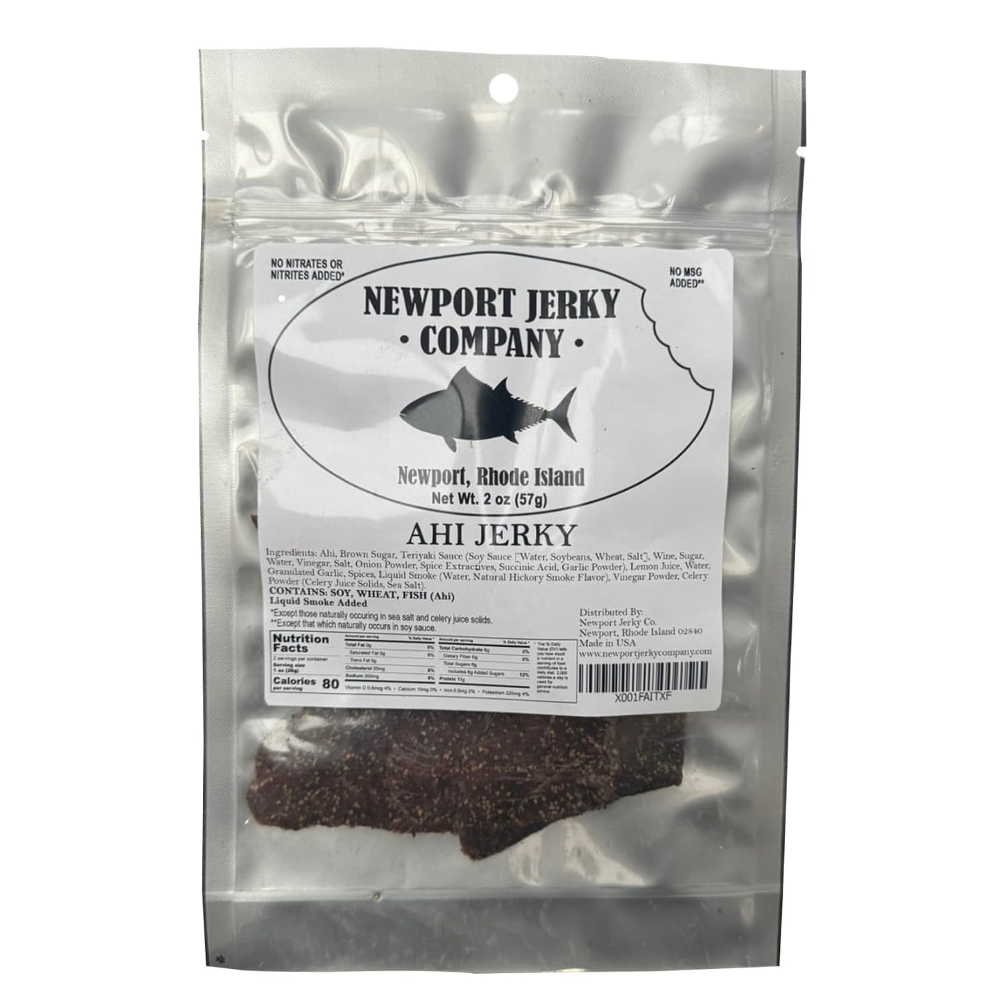 Newport Jerky Company Ahi Tuna Jerky