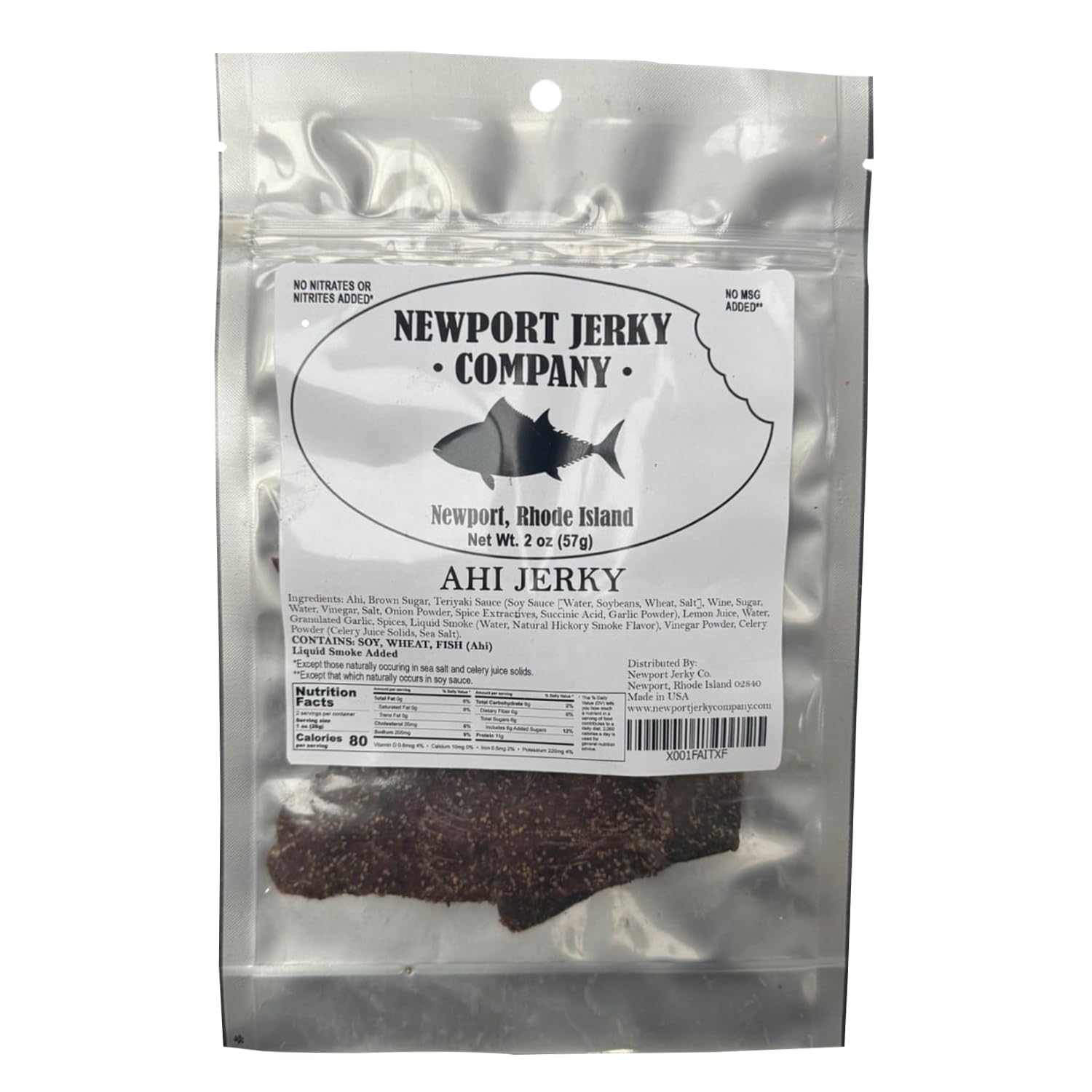 Newport Jerky Company Ahi Tuna Jerky