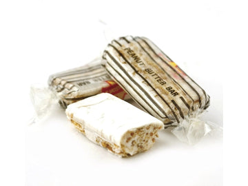 SweetGlob Individually Wrapped Original Crunchy Peanut Butter Candy (Classic Peanut Butter Bars, 2 Pound)