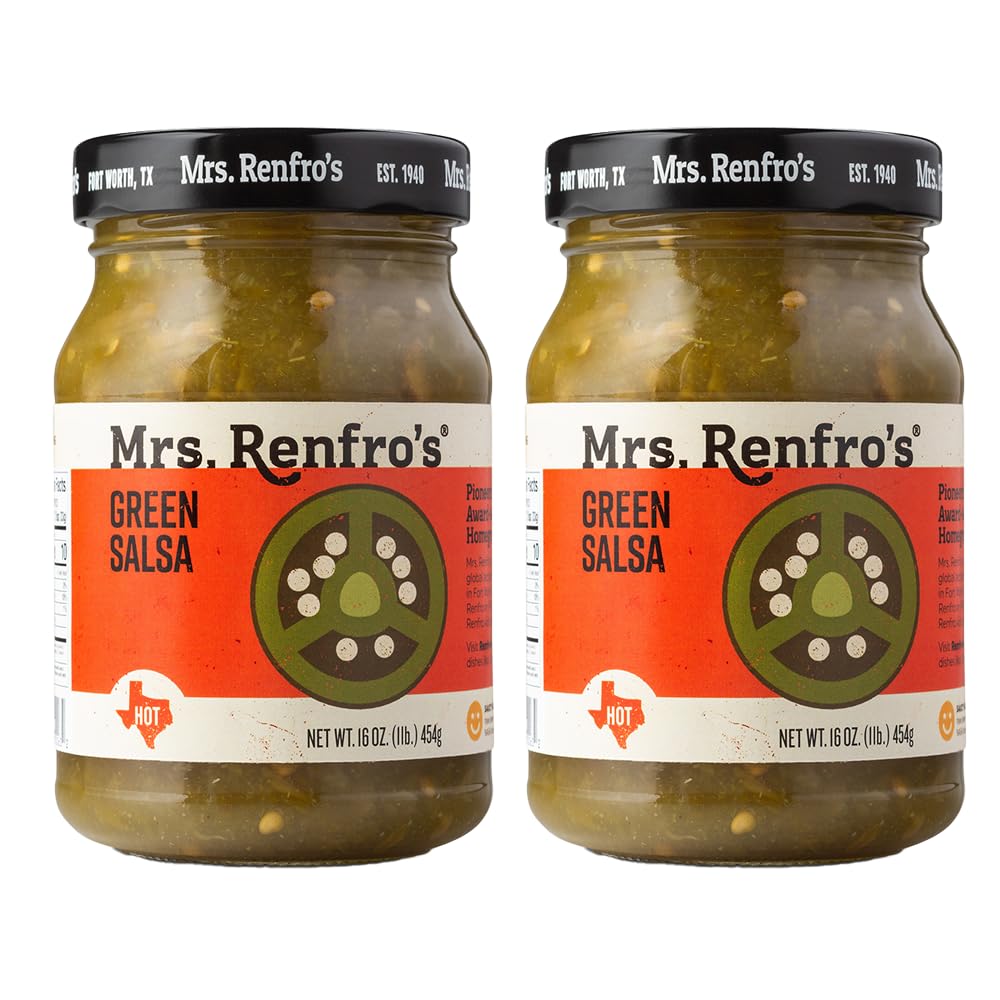 Mrs. Renfros Green Salsa - Gluten Free (16-Oz. Jars, 2-Pack)