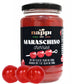 Nappi 1911 Maraschino Cherries without Stems, 14 oz, Product of Italy
