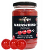 Nappi 1911 Maraschino Cherries without Stems, 14 oz, Product of Italy