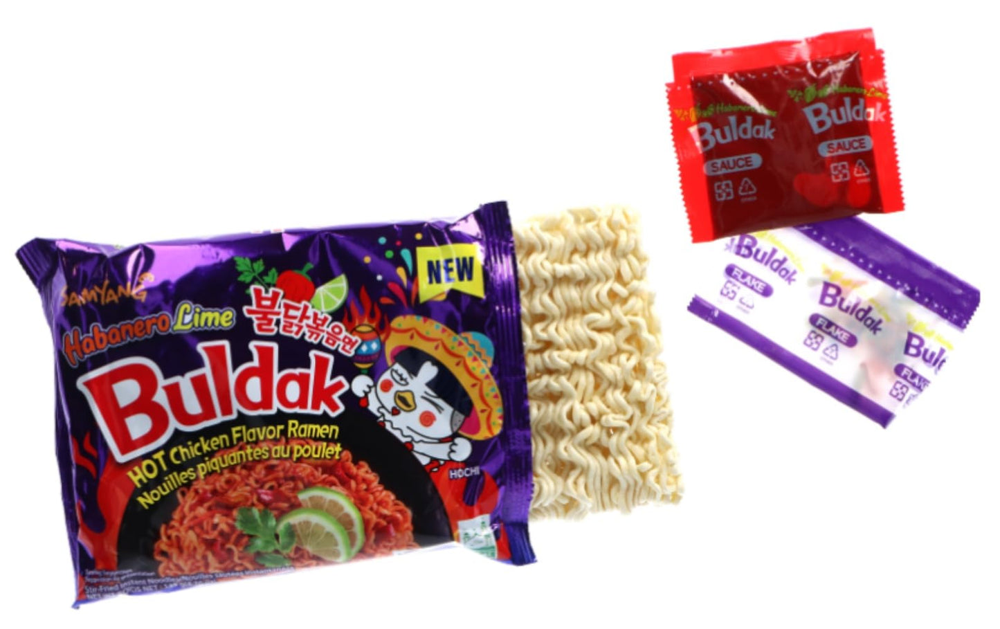 Samyang Habanero Lime Flavor Buldak Ramen Pack Of 5