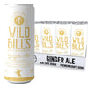 Wild Bills Ginger Ale Soda - Classic Craft Soda, Caffeine Free, Made with Pure Cane Sugar, 12 Oz, 12 Pack