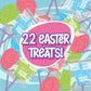 Tiger Pops Assorted Easter Candy, 4-Pack - Individually Wrapped Bulk Lollipops for Kids - Easter Basket and Egg Fillers - 3 Flav
