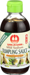 Wan Ja Shan Organic Dumpling Sauce, Gluten Free, Fat Free, Mild Sodium, 6.7 Fl Oz, Pack of 2, Made in USA