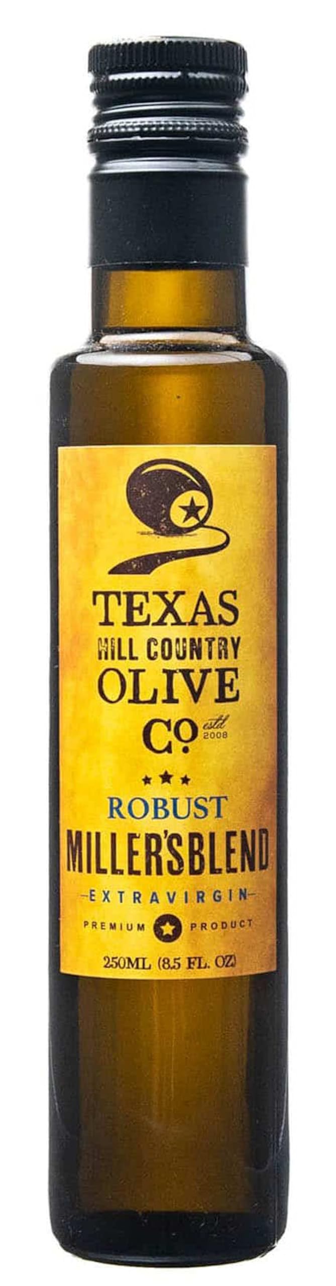 Texas Hill Country Olive Co Extra Virgin Olive Oil - Cold Pressed Gourmet - 8.5 Fl Oz