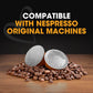 Italian Coffee for Espresso Lovers pods compatible with Nespresso Original machines  Italian Expresso capsules (100 Lungo regular pods  100 Count (Pack of 1))