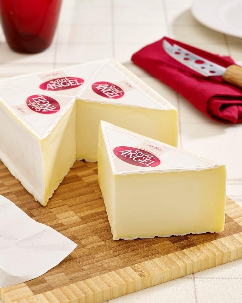 Generic Guilloteau Saint Angel Cheese - Case of 2, Rich Creamy Flavor, Perfect for Cheese Boards and Gourmet Recipes