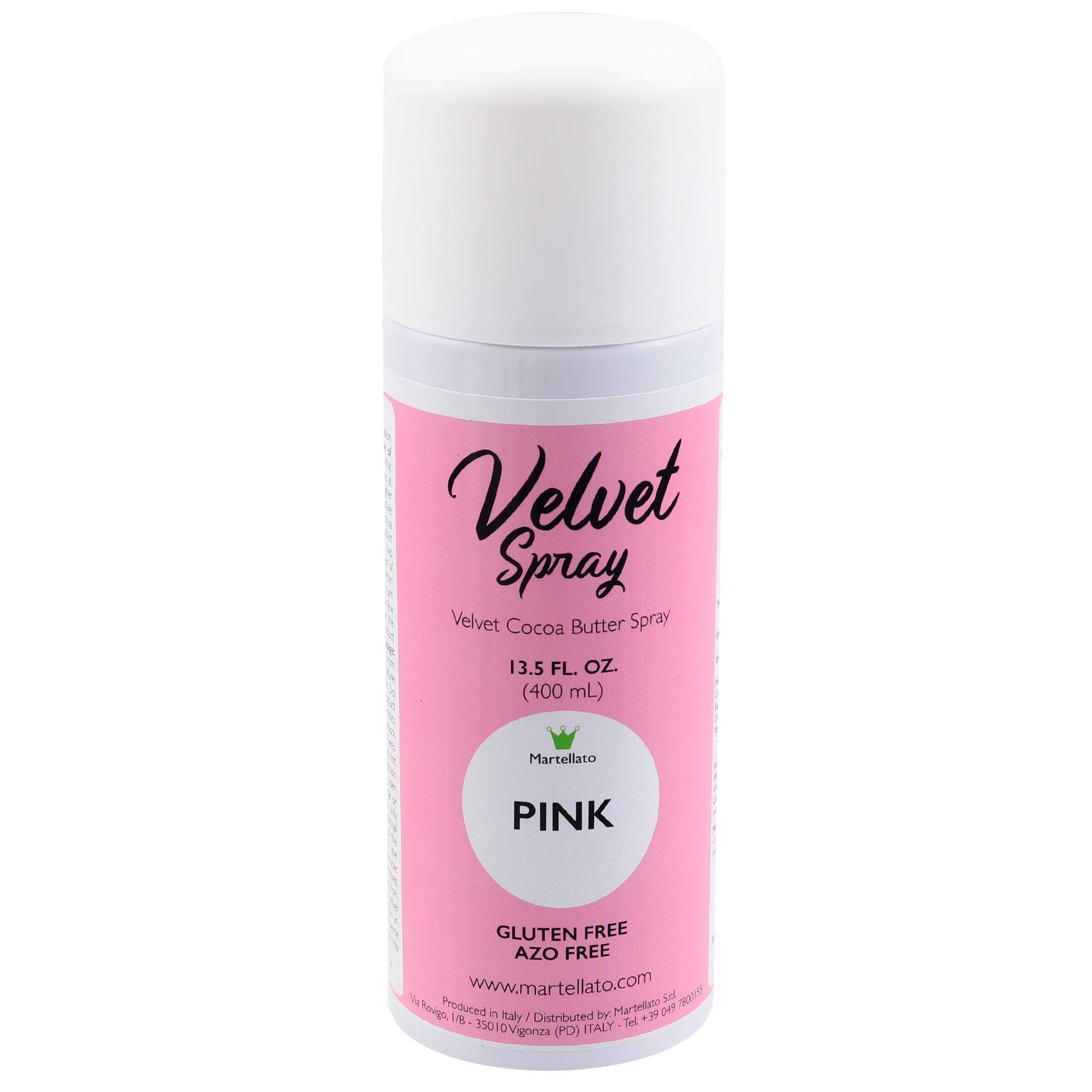 Martellato Pink Velvet Spray 13.5 Ounce (400Ml)