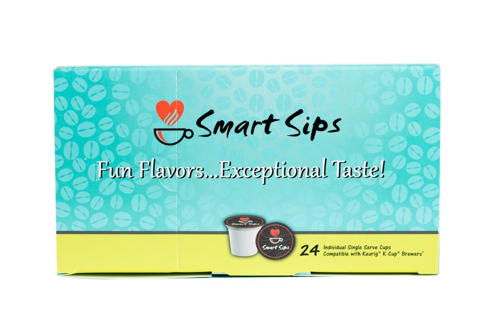Smart Sips Coffee Banana Cream Latte Pods | 24 Count | Compatible with Keurig K-cup Machines | Rich & Flavorful
