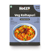 Hocco Veg Kolhapuri Ready To Eat|Ready To Eat|Just Heat And Eat|Pure Veg Indian Food |Ready To Eat Meal|No Added Preservative& C
