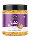 Nature Connect Golden Raisins | Kishmish | kismis - 250 gms - Raisins Dry Fruits |Juicy Jumbo Indian Kishmish_Packing May Vary