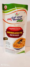 Namma Ricebath Bisibelebath Bath Rice/Dal Rice (Chawal), 400g | Pack of 2 | 200g Each | Dal Based Masala Rice Dish of Bangalore 