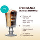 FlavCity Caf? Salted Caramel Macchiato - Flavored Instant Coffee Powder Mix with Grass-Fed Whole Milk - Instant Latte Made from Real Ingredients - All In One  Just Add Water (20 Servings)
