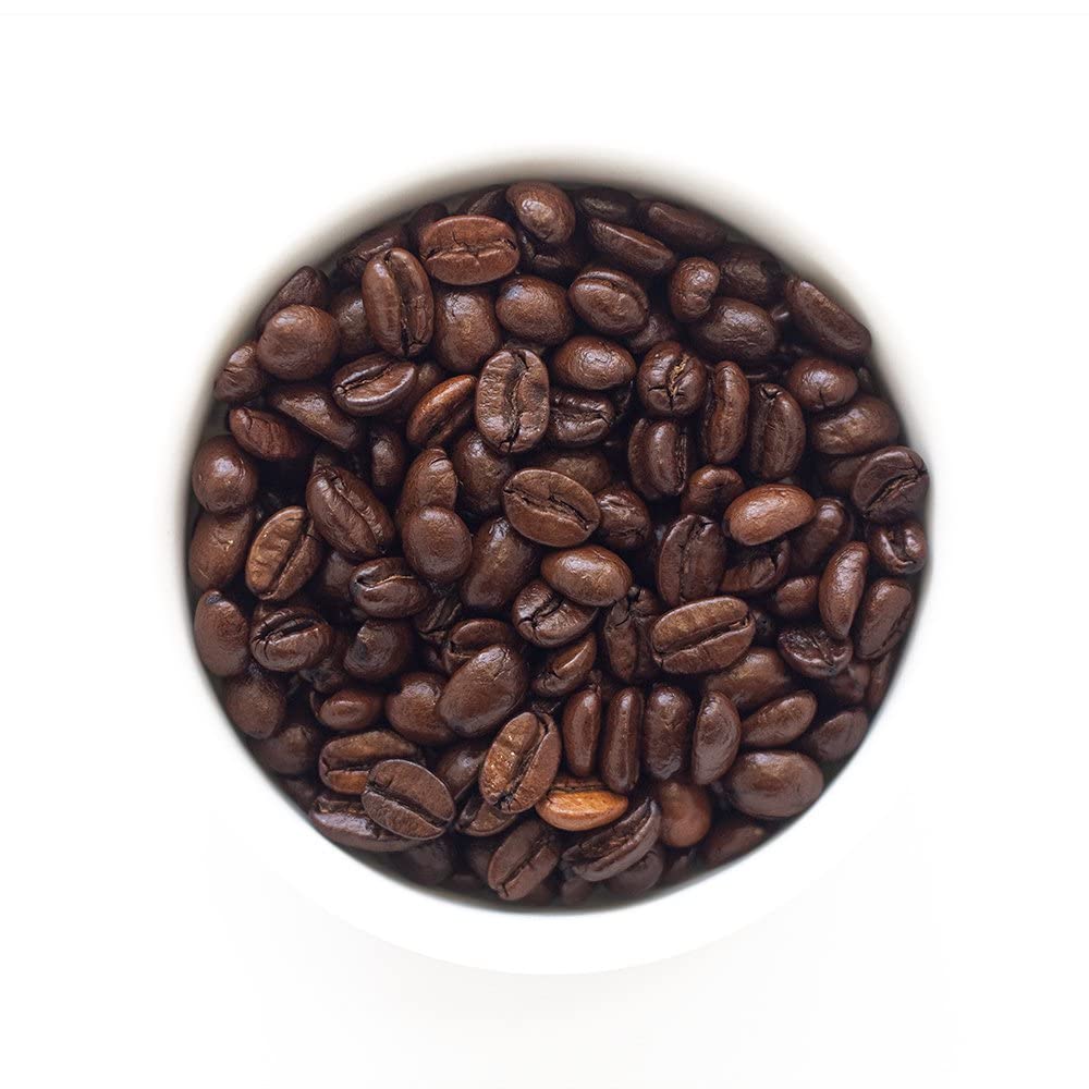 Fresh Roasted Coffee, Maple Crème Flavored Coffee, 5 Lb (80 Oz), Medium Roast, Kosher, Whole Bean