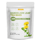 Hudetex Organic Dandelion Leaf & Root Tea Bags, Caffeine Free, 30 Bags, Resealable