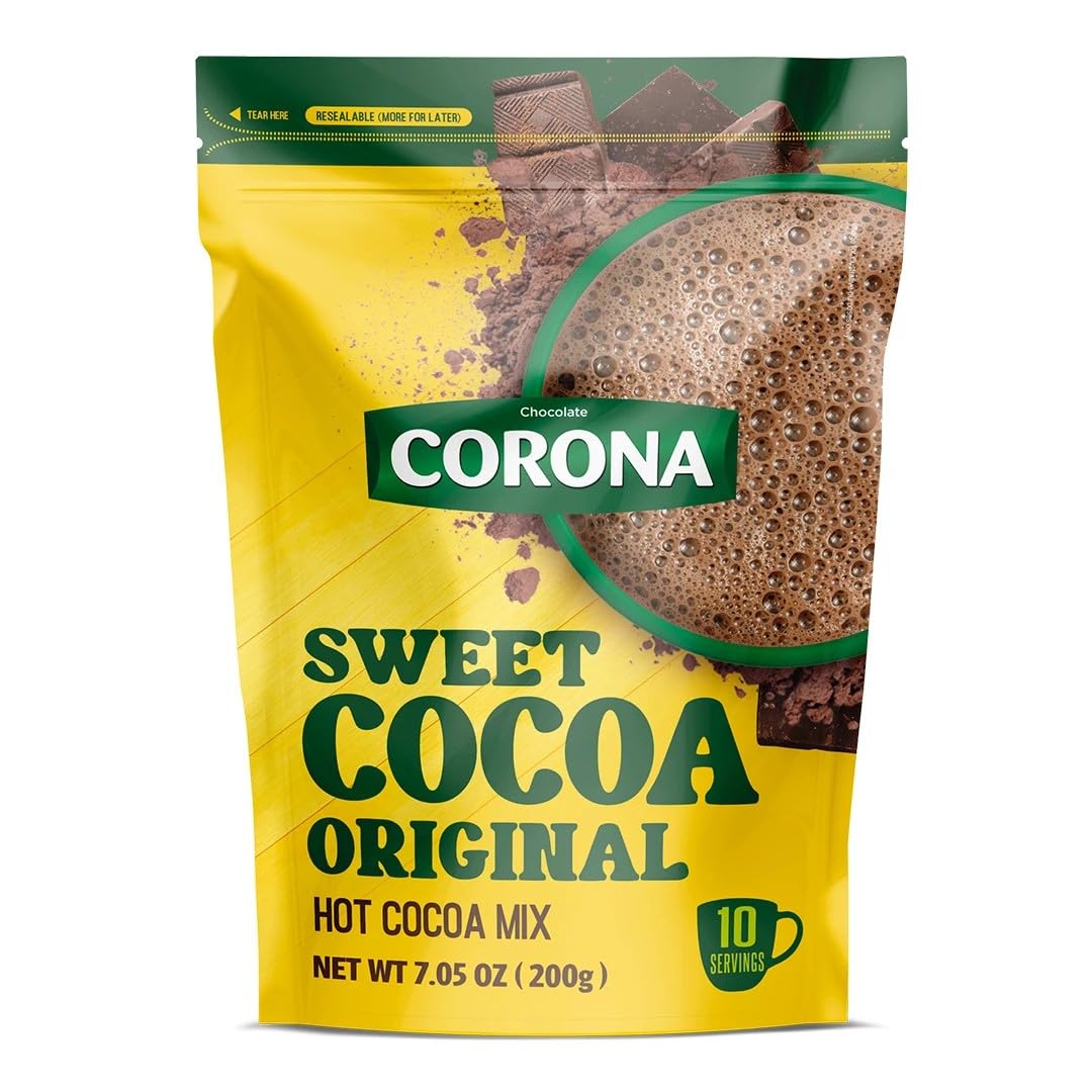 CORONA Instant Powder Mix, Sweet Cocoa Original, 7.05 Ounces, Pack of 1