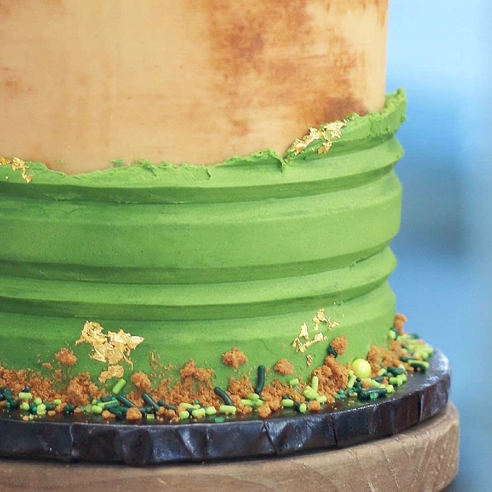 Green Mix Sprinkles For Cake Decorating And Baking - Fancy Edible Green Cake Sprinkles And Toppings In Lime And Forest Green Sprinkles For Cookie Decorating With Lime Green Pearl Sprinkles