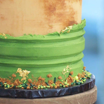 Green Mix Sprinkles For Cake Decorating And Baking - Fancy Edible Green Cake Sprinkles And Toppings In Lime And Forest Green Sprinkles For Cookie Decorating With Lime Green Pearl Sprinkles