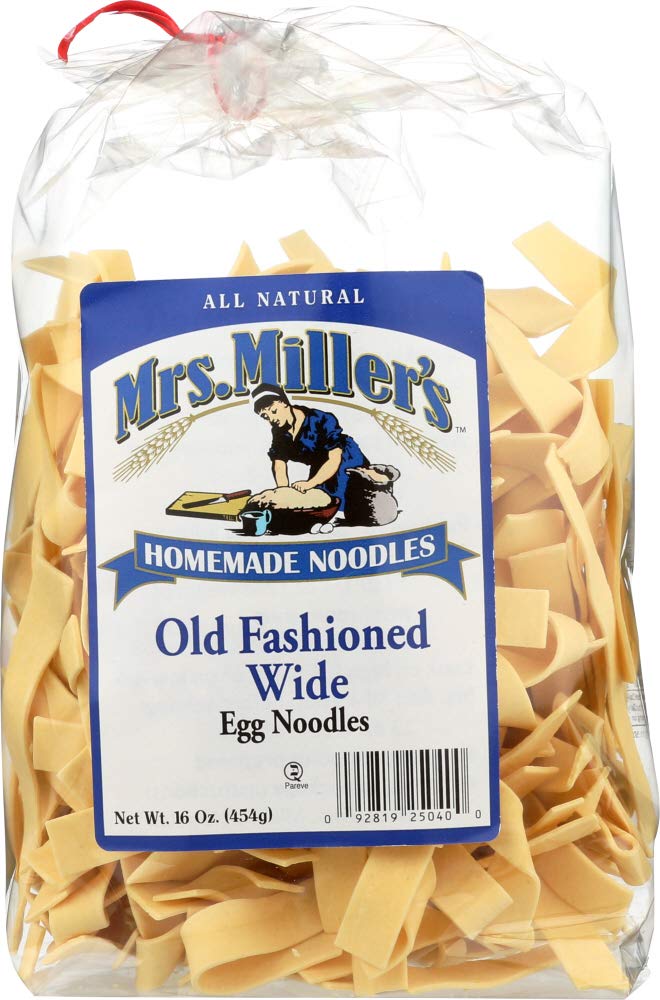 Mrs. Miller's Old Fashioned Wide Noodles, 16-Ounce (Pack of 1)