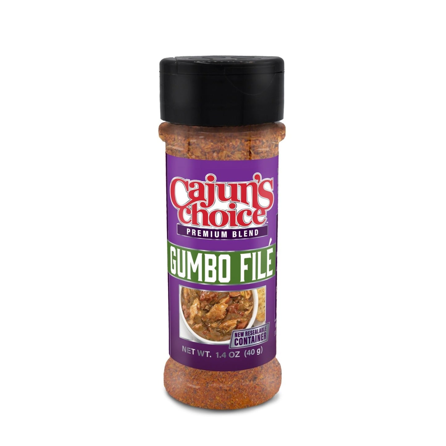 Cajun'S Choice Gumbo File - Authentic Cajun Spice For Gumbo, Jambalaya, And Other Louisiana Dishes - Adds Thickening And Aromati