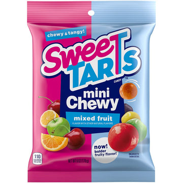 Sweetarts Mini Chewy Candy, 6 Ounce, Pack Of 12