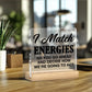 Funny Office Gifts For Coworker Social Worker Leader Boss Friends, Zen Desk Signs Decor Humor Quotes Decoration Gifts I Match En