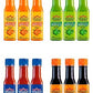 Mexico Lindo Hot Sauce Variety Pack | Includes 3 Bottles Each Of Red Habanero + Green Habanero + 7 Mares + Picante Negra | 5 Fl Oz Bottles (Pack Of 12)