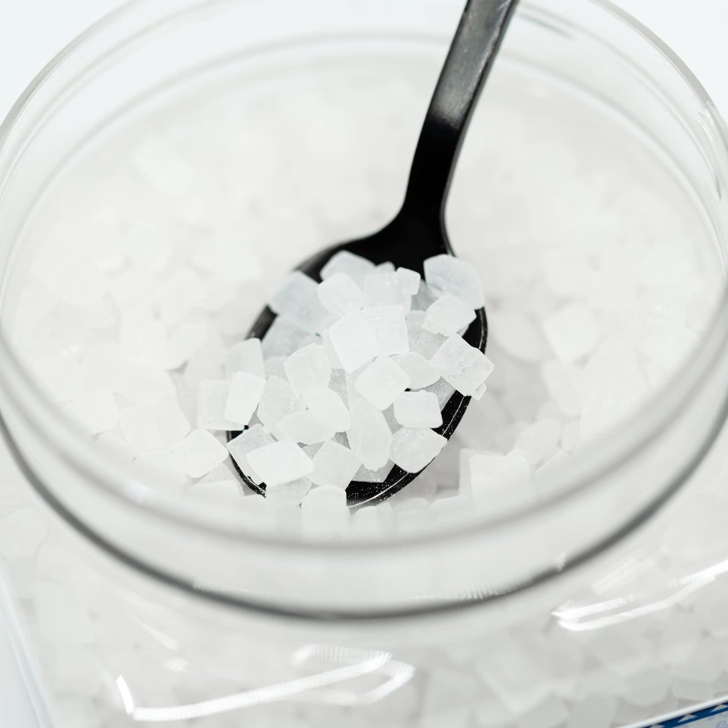 NY SPICE SHOP Rock Crystal Sugar - 1.7 Pound (27.2 Ounce) Jar Rock Candy Crystals - Sugar Rocks Whole - Sugar Crystals - Rock Ca