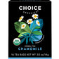 Choice Organics Organic Chamomile Tea - 96 Herbal Tea Bags, Caffeine Free, Compostable - 16 Count (Pack of 6)