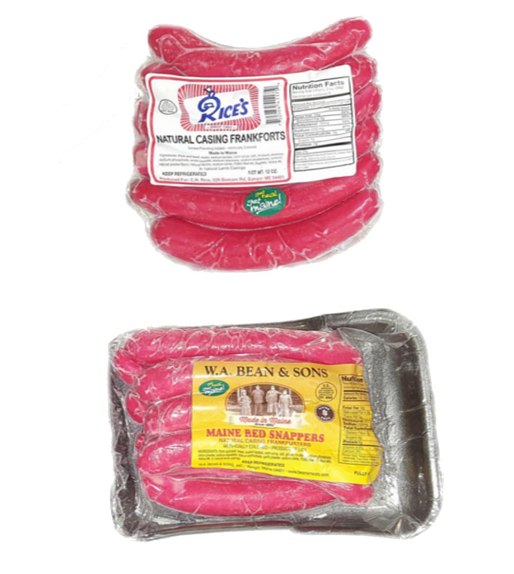 Maine Red Hot Dogs (2 pack)