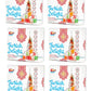 Sarah'S Candy Factory Turkish Delight With Assorted Fruit Flavors 4.05 Oz Pack Of 6