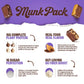Munk Pack Keto Protein Bars | 15g Protein, 1g Sugar, 4g Net Carbs | Vegan | 12 Count
