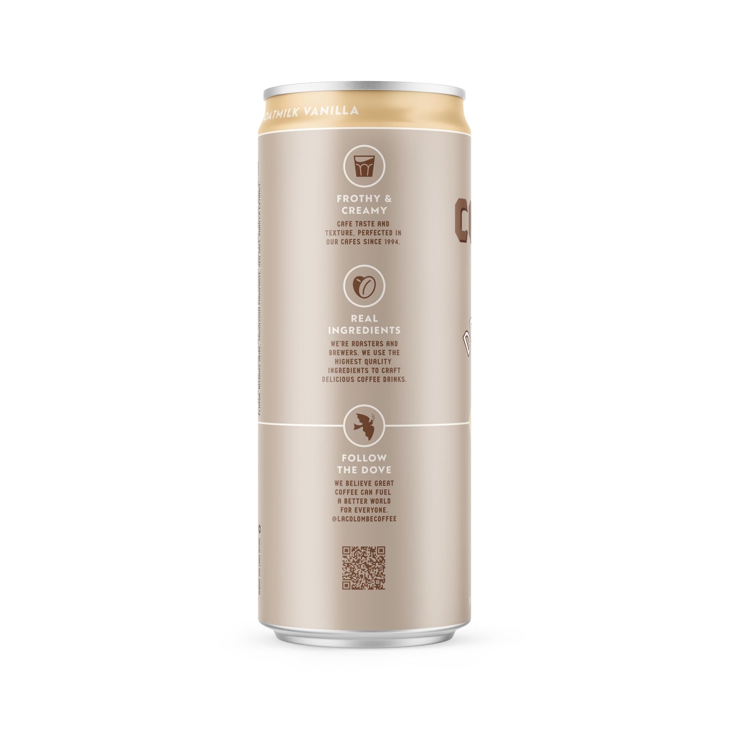 La Colombe Vanilla Draft Latte With Oatmilk, 11 Fl. Oz., Single Can