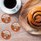 Fresh Roasted Coffee Flavored Coffee Pods, Sticky Bun, 72 Count
