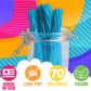 Amish Good Gourmet Licorice Twist Candy, Blue Raspberry, 16 Oz, Sweet & Chewy Treat, 2 Pack, Under 100 Calories