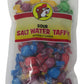 Buc-Ees Assorted Gourmet Sour Salt Water Taffy In A Resealable Bag, One 12 Ounce Bag